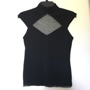 Vivenne Tan .:. Black Mesh Top